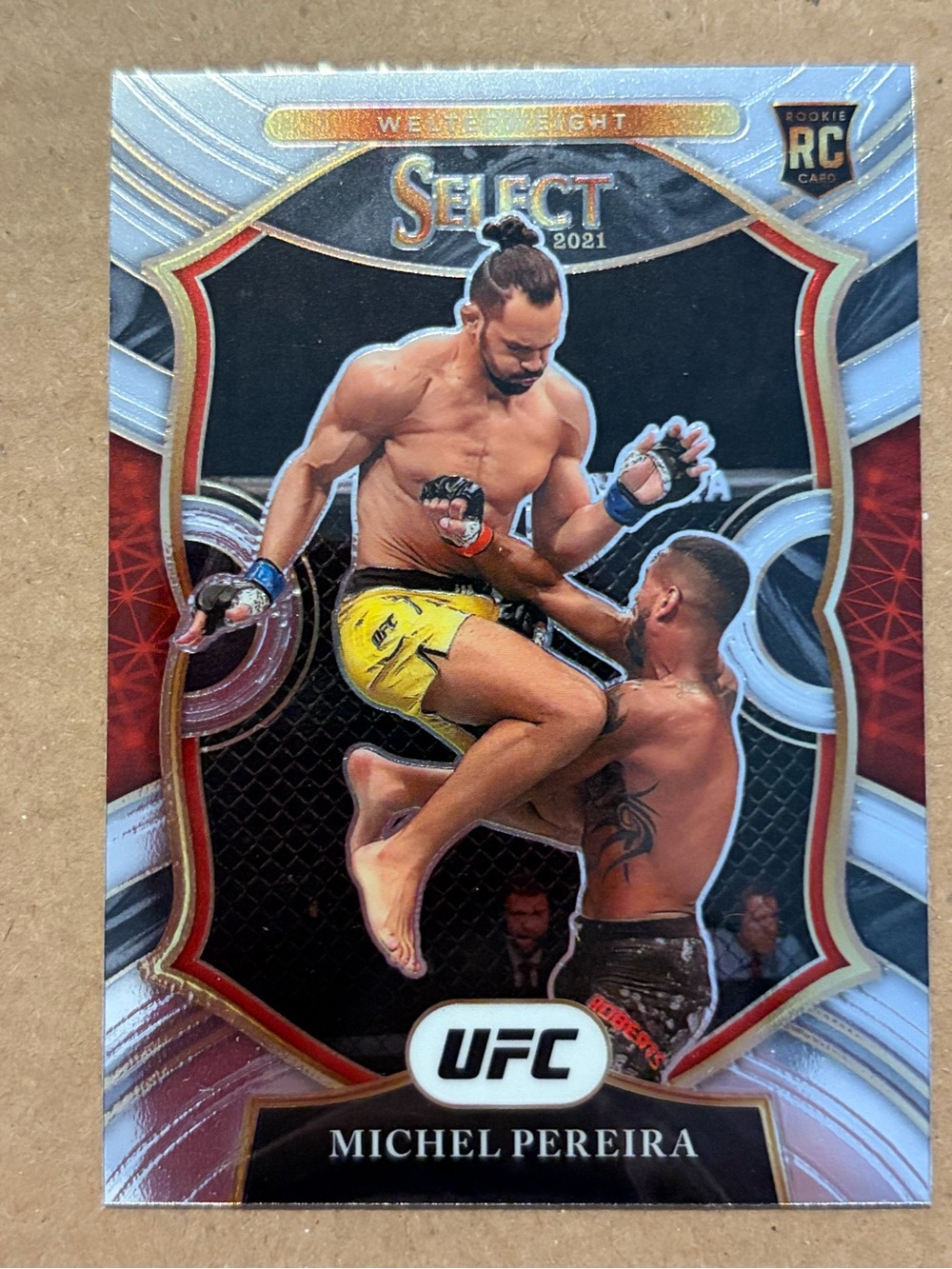 5/$10 Michel Pereira .2021 Panini Rookie RC MMA UFC Card
